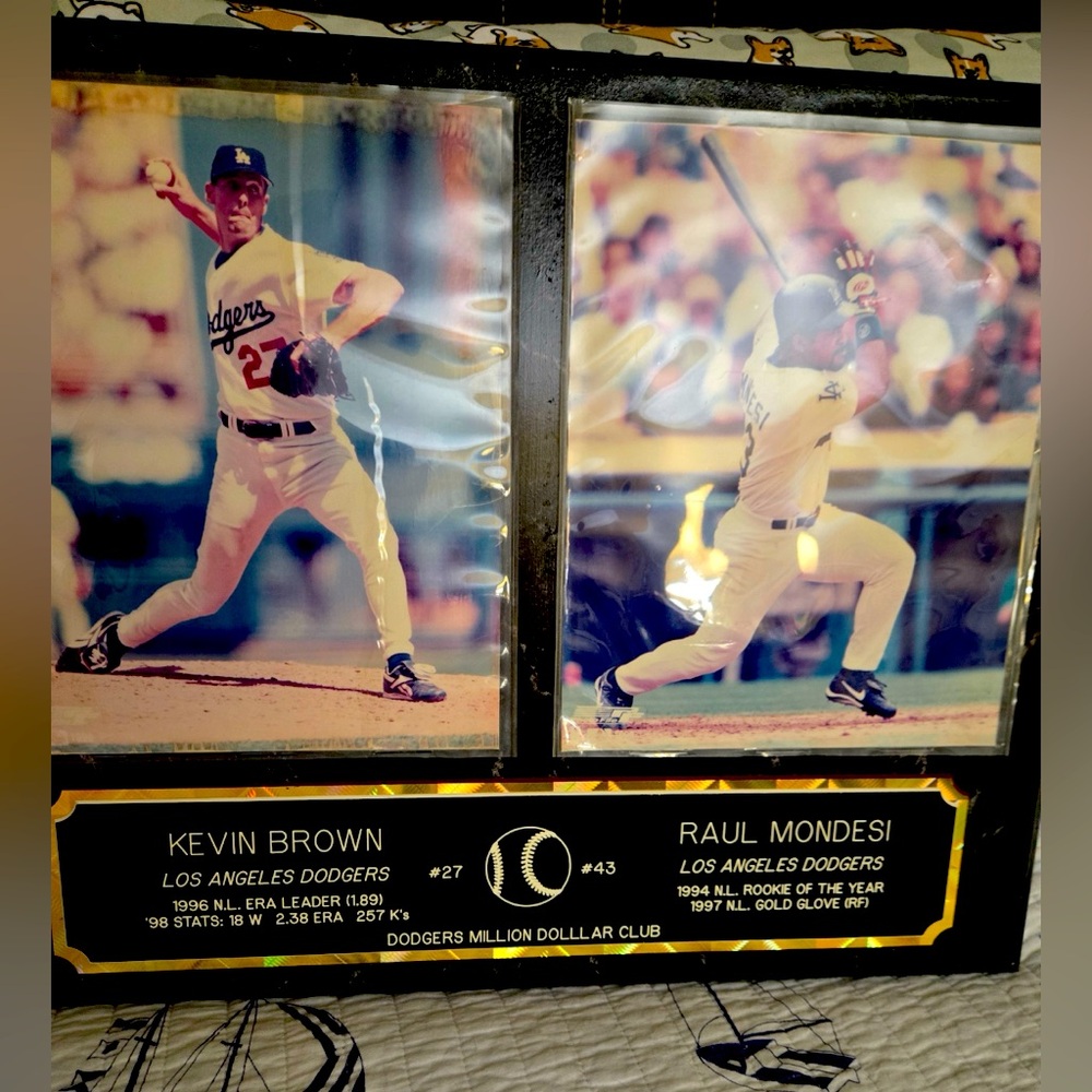 Great plaques for any dodger fans!